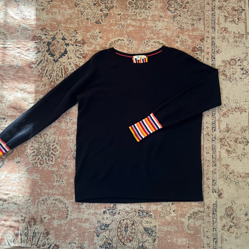 Boden Sweater Small Navy